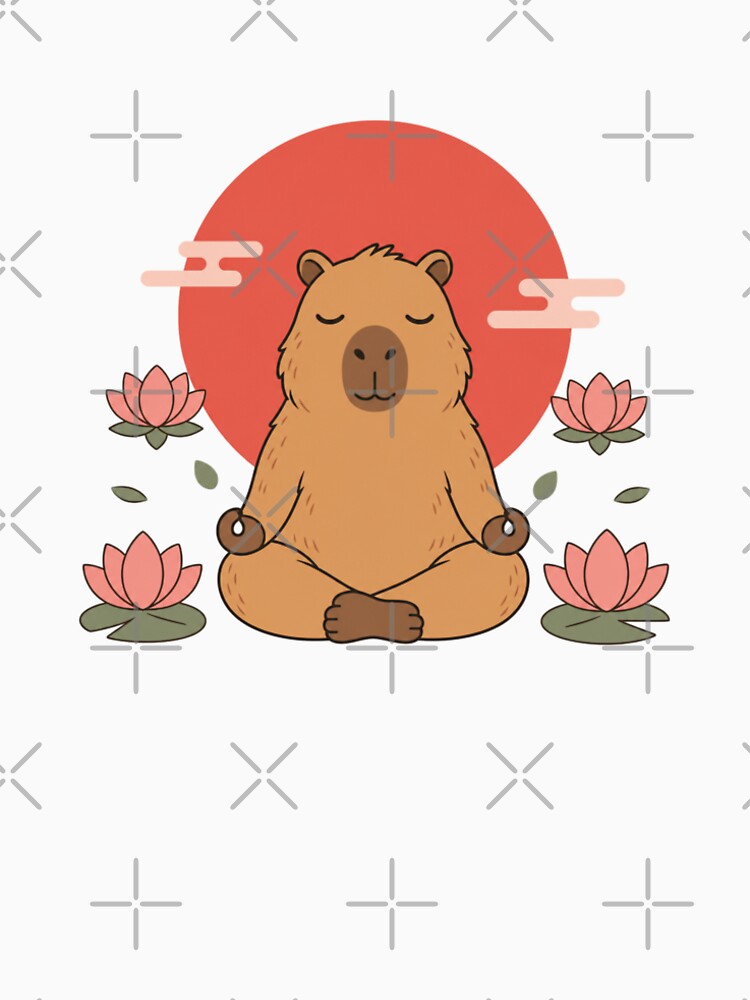 Zen Capybara by tori-isCreating