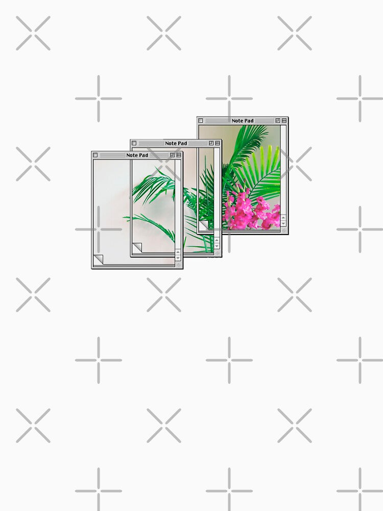 Notepad Vaporwave by LowStreetwear