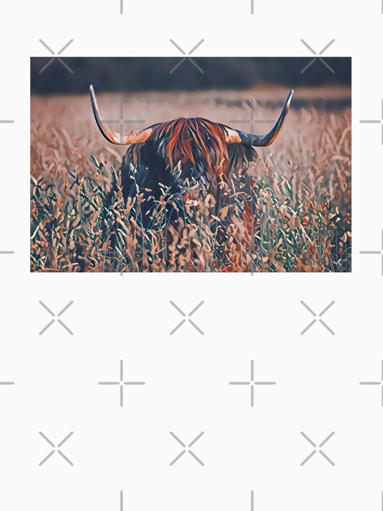 Highland Cow In The Meadow by TheAnimalZ00