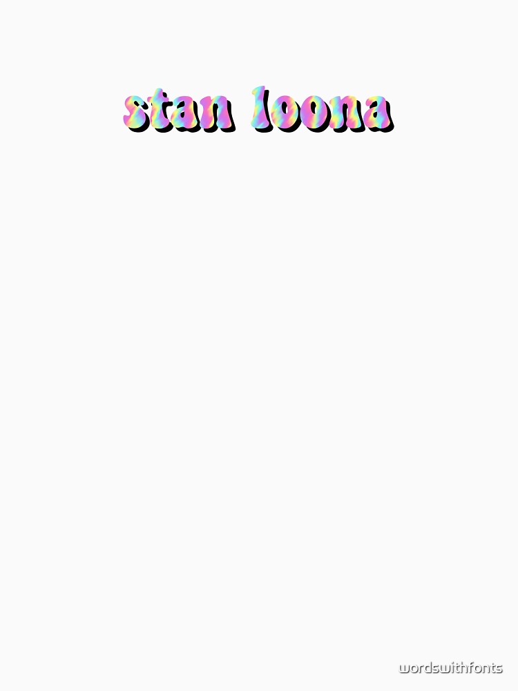 stan loona by wordswithfonts