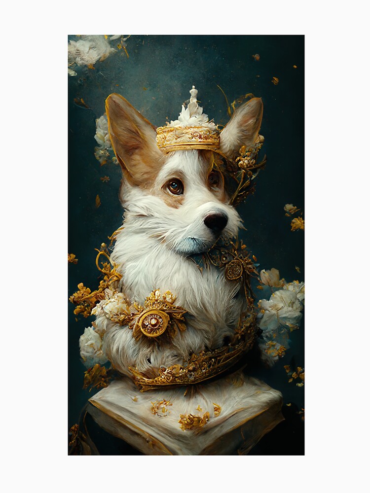 the great corgi king by Aliveforfun