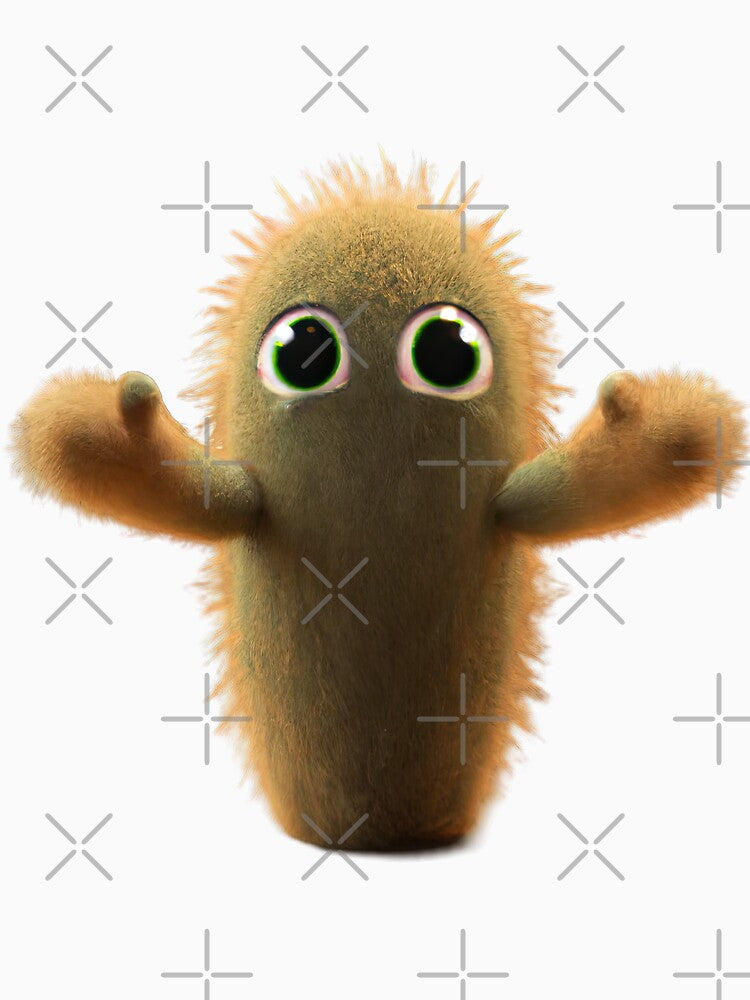 Hug me! Cute fuzzy cactus wants a hug. by betes-etranges