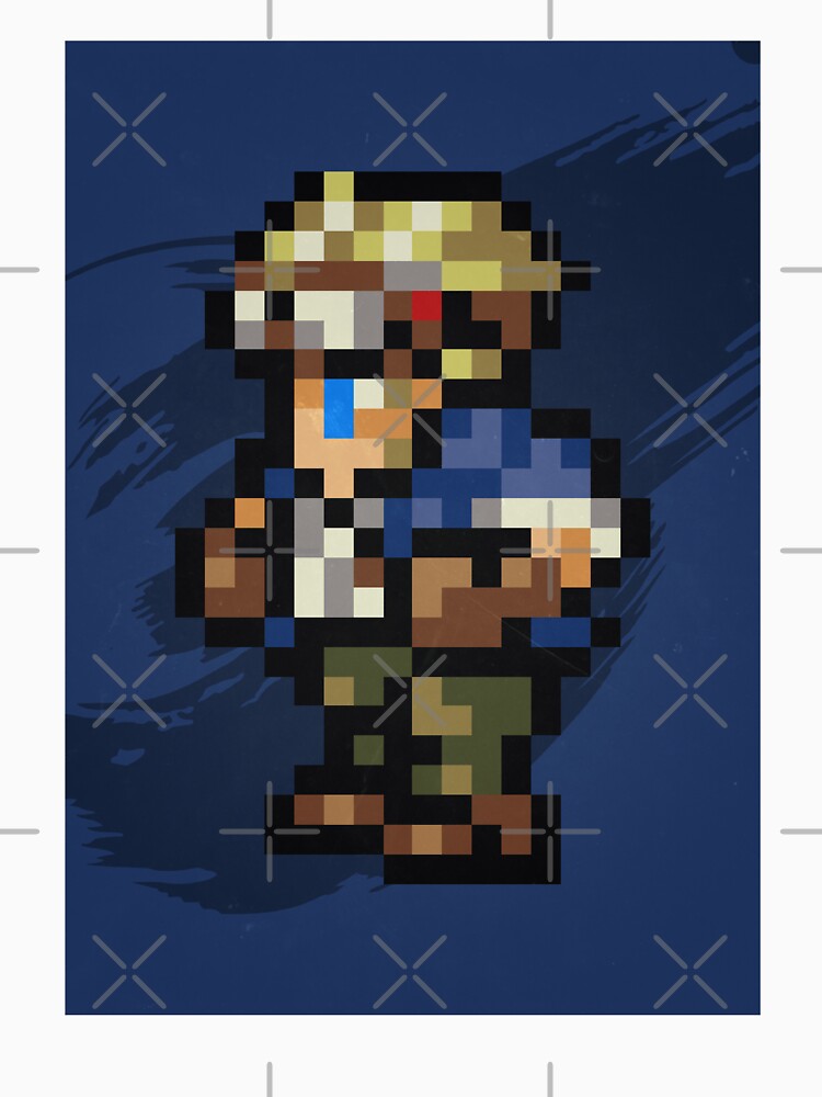 Final Fantasy VII - Cid Sprite by SpriteZone