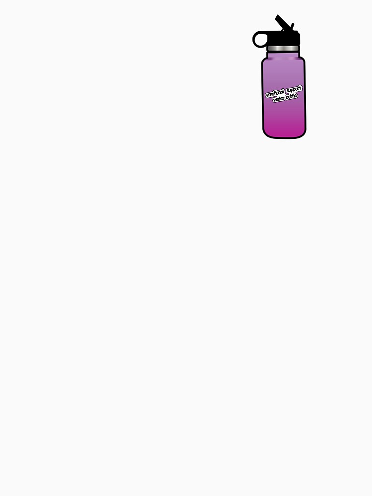 Emotional Support Water Bottle Purple Ombré by ssmorrison21