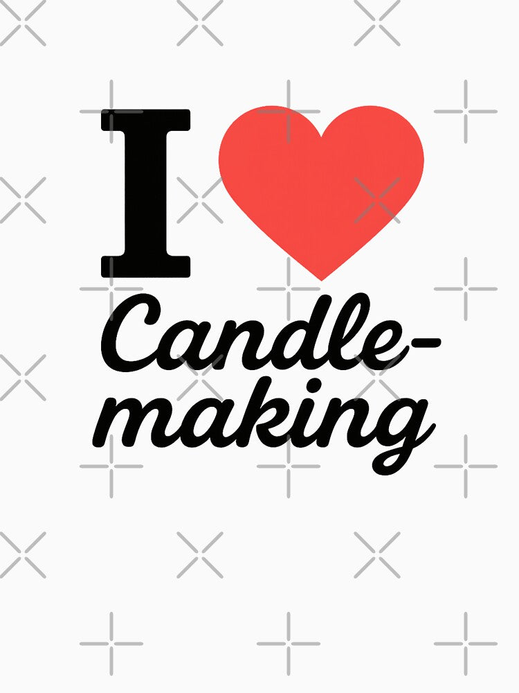 I Love Candle-Making | Artisan DIY Typography | Cozy Handmade Craft Passion Design by PaintedPixels01