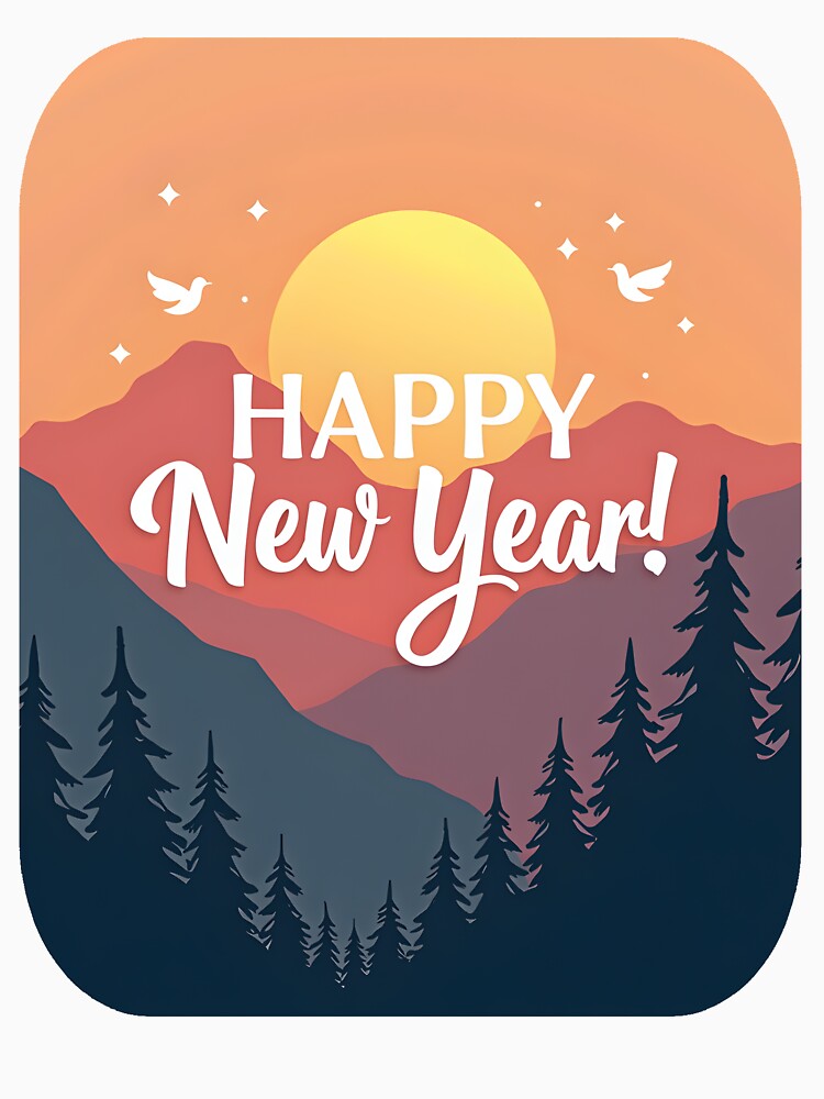 Happy New Year! (Beautiful Sunset) by DaddysQuest