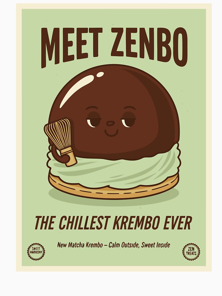 Chill Matcha Krembo Zen Character by Coowo22