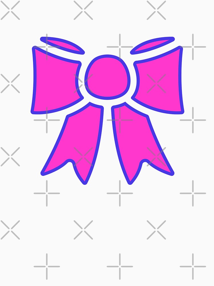Coquette pink bow by Musky-creatives