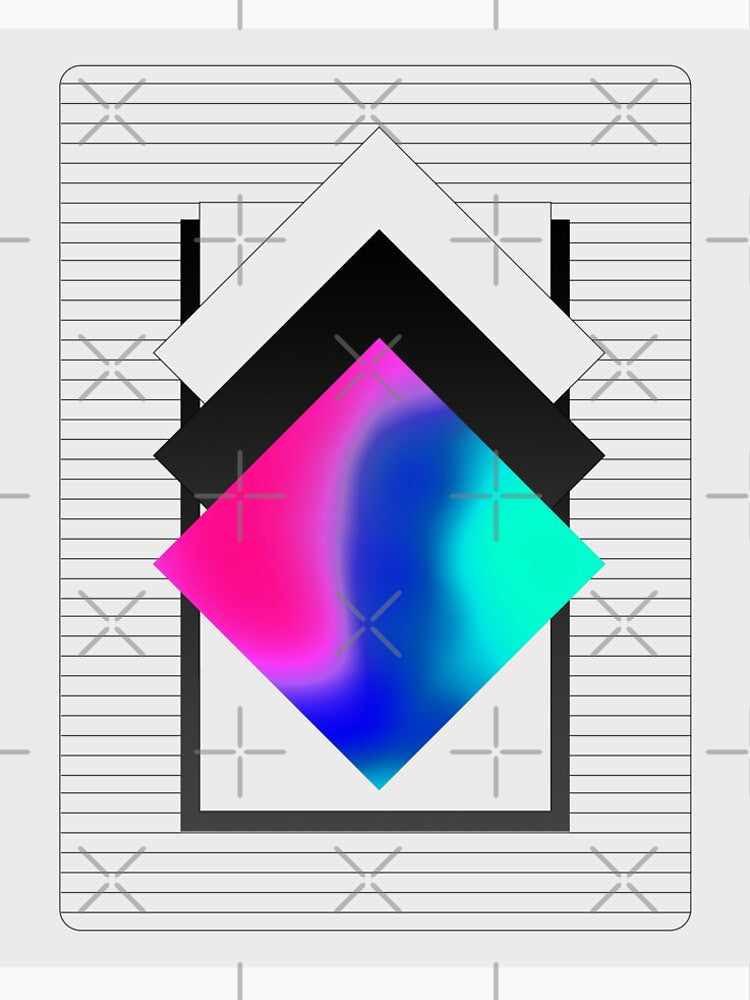 Square Stack | Abstract Design Series by MadPatter