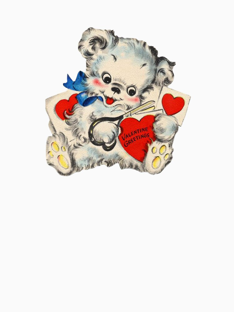 Coquette Vintage Bear Love Letter by Pixiedrop