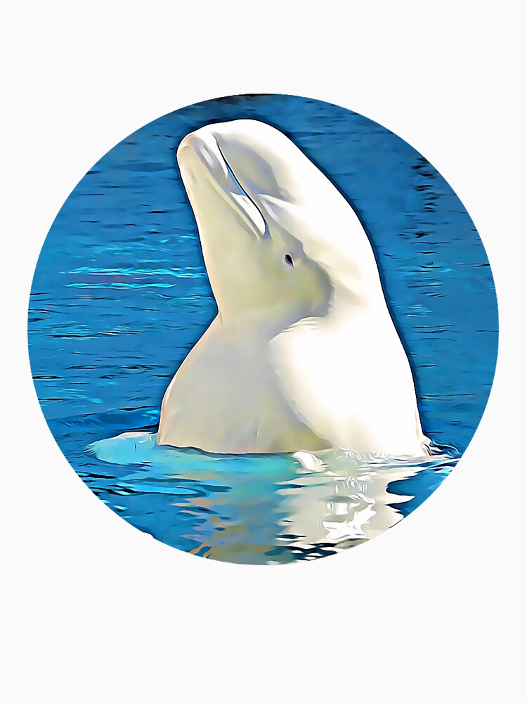 Beluga Portrait Oversized by FallonDaria