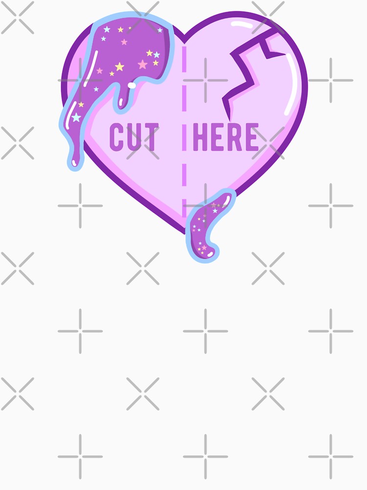 Cut Here Yami Kawaii by Quineveer Alice