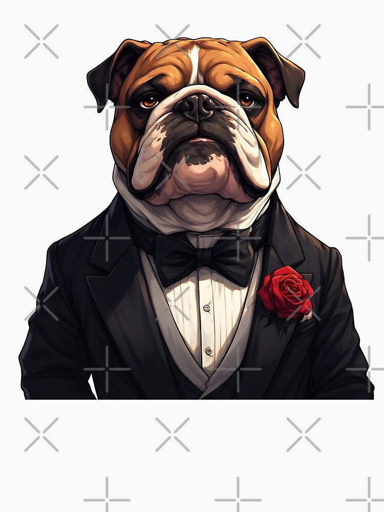 The Dog Father - Bulldog by owi-art