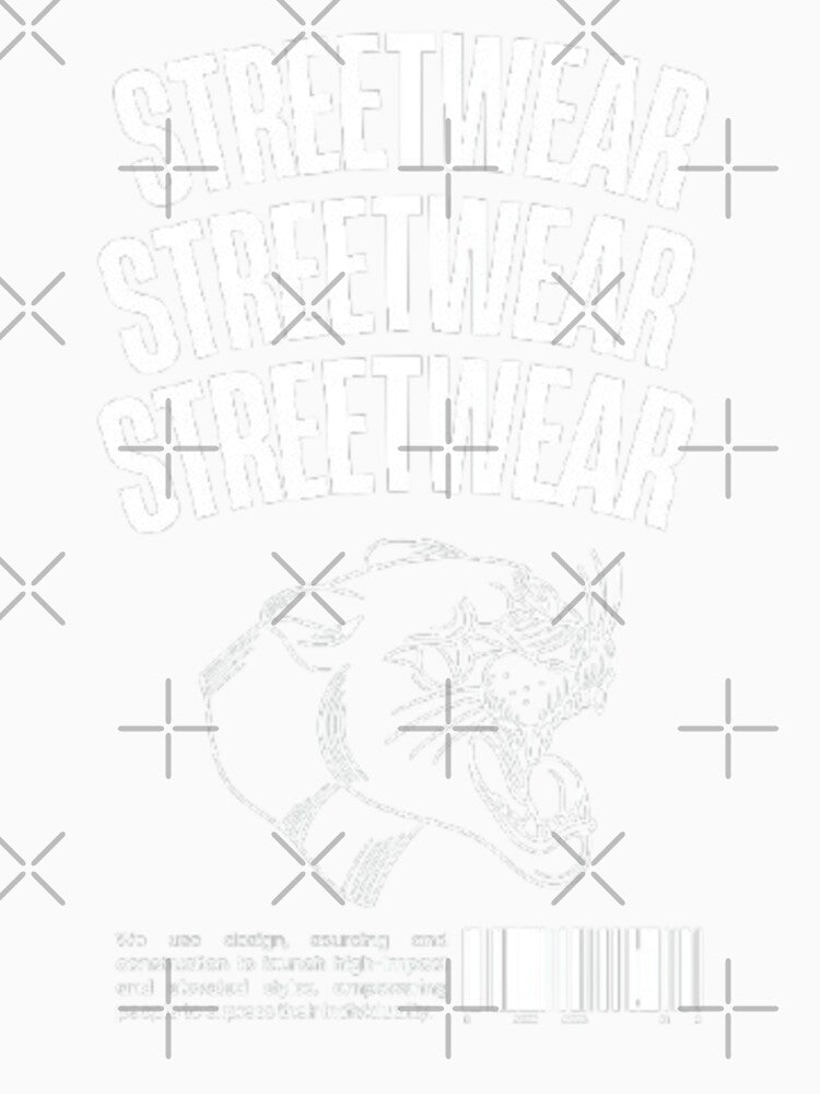 Streetwear Panther Graphic Urban Style by VickyAR
