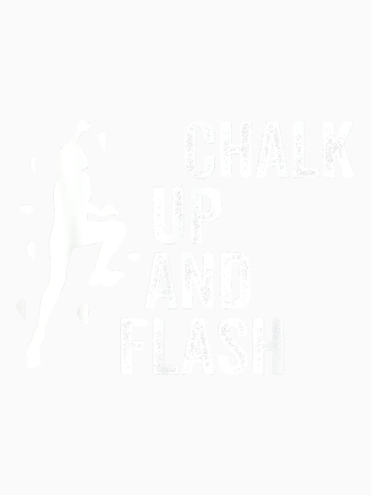 Boulderer Chalk Up And Flash Bouldering by JoyJRamos