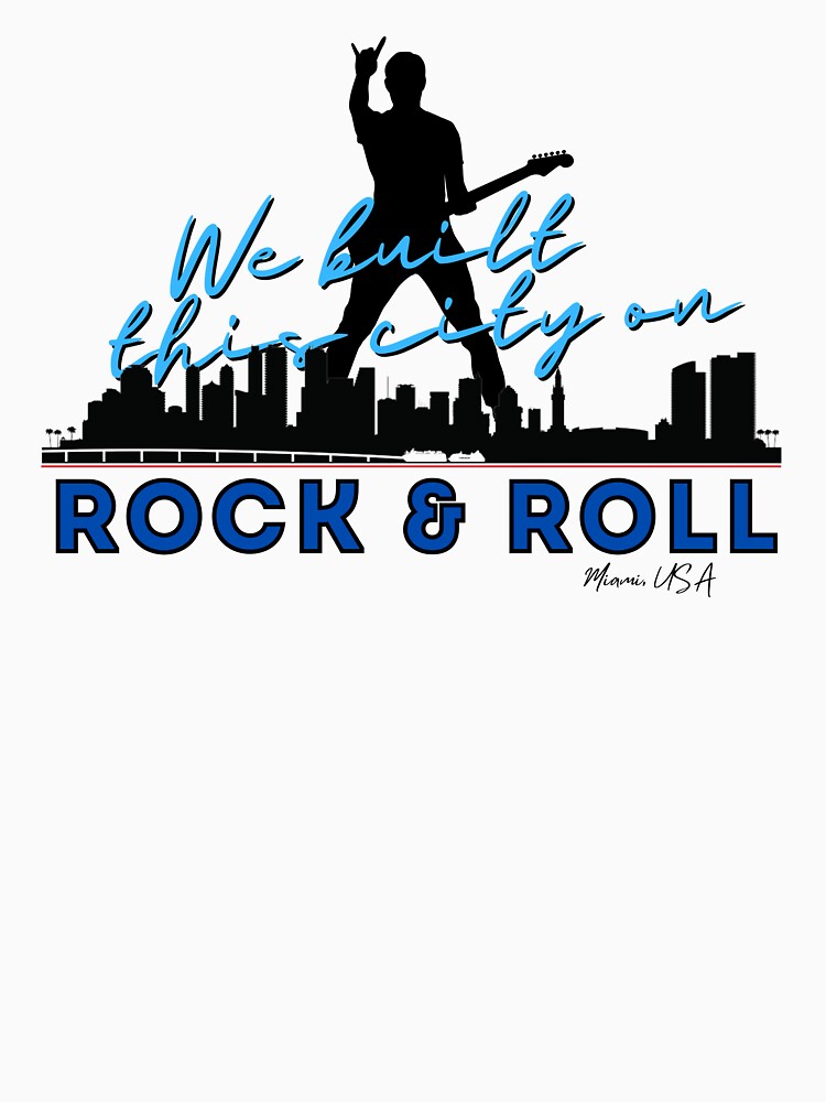 We Built this City - Miami, Blue by Mean-Musician