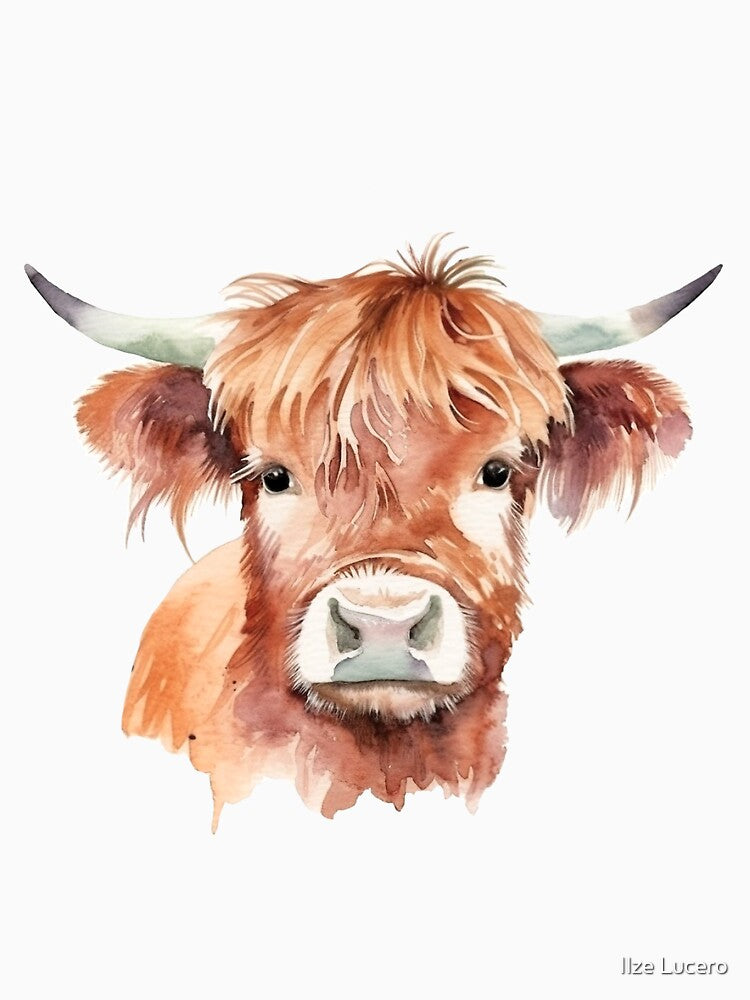 Fluffy cow by Ilze Lucero