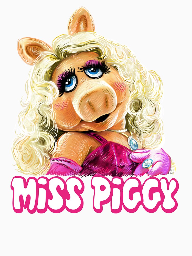 Miss Piggy - The Muppets Fan Art by WhatWhatDesigns