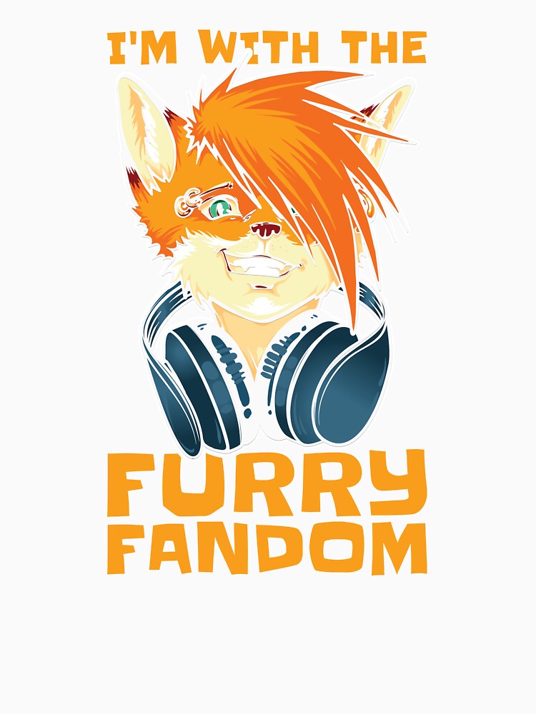 Furries Headphones Fursona - Cosplay Furry Fandom by Cape-Hover