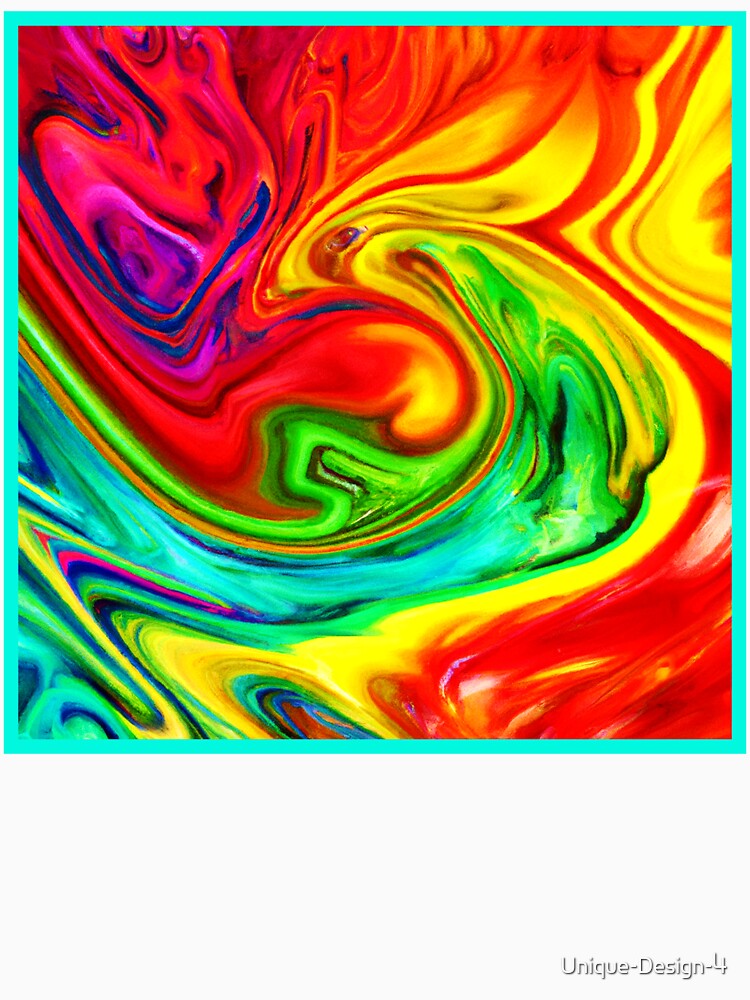 Vibrant Colorful Pattern by Health And Fitness Posts e-Store