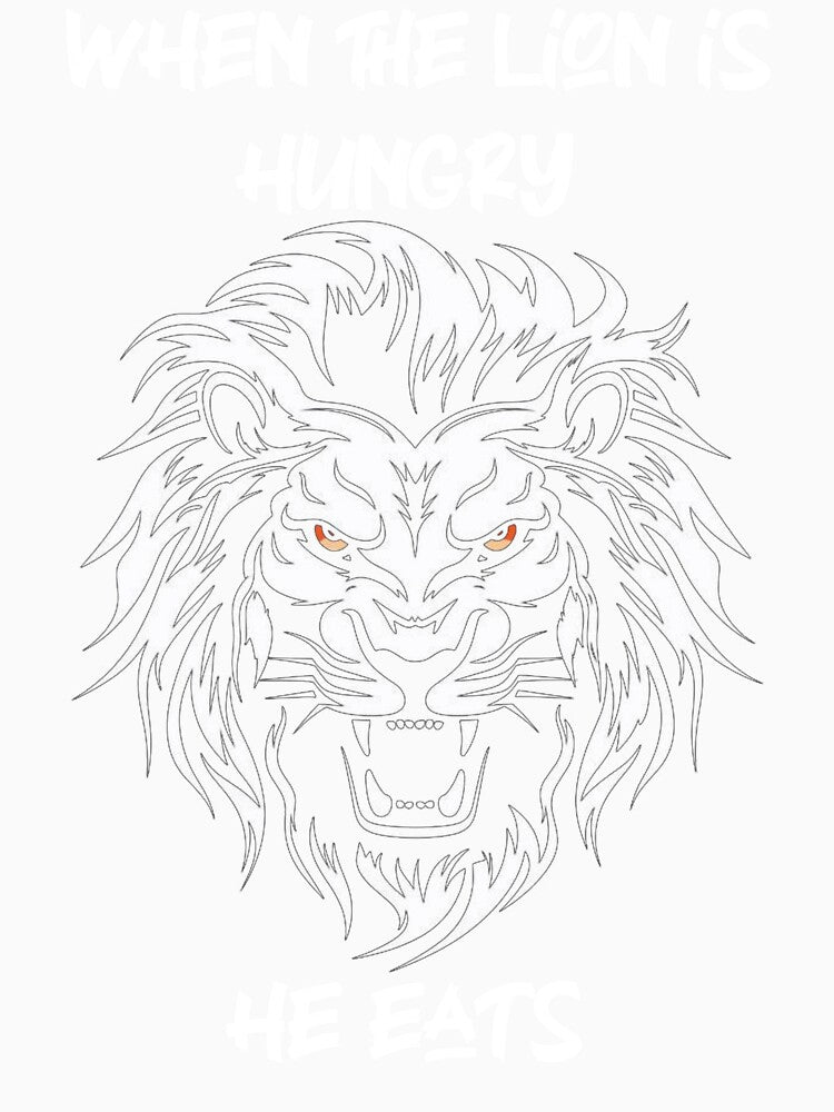 When The Lion Is Hungry He Eats by redwolf92