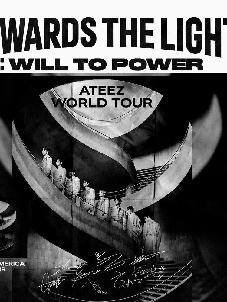 Blvckstyle Ateez Towards The Light Will To Power World Tour Shirt, Kpop Tour Unisex Shirt, Sweatshirt Unisex Shirt, Hoodie, Sweatshirt by BerryHand