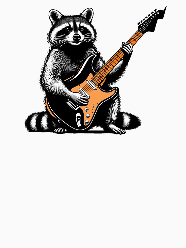 rock panda with guitar by Bukhisz