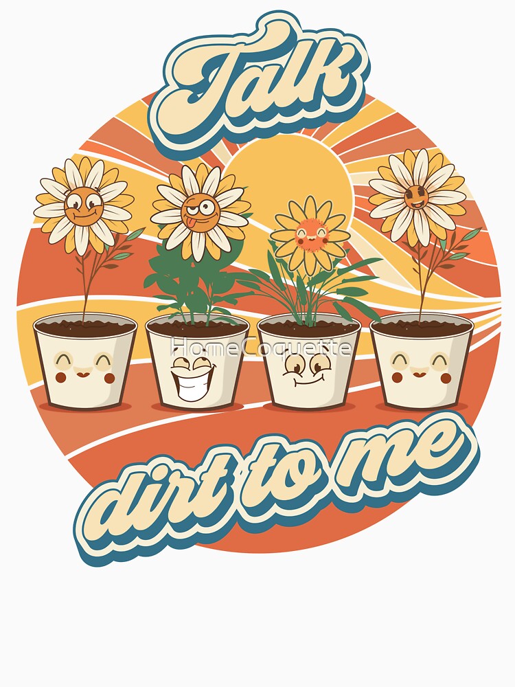 Mothers day plant  lover groovy sarcastic funny quote by HomeCoquette