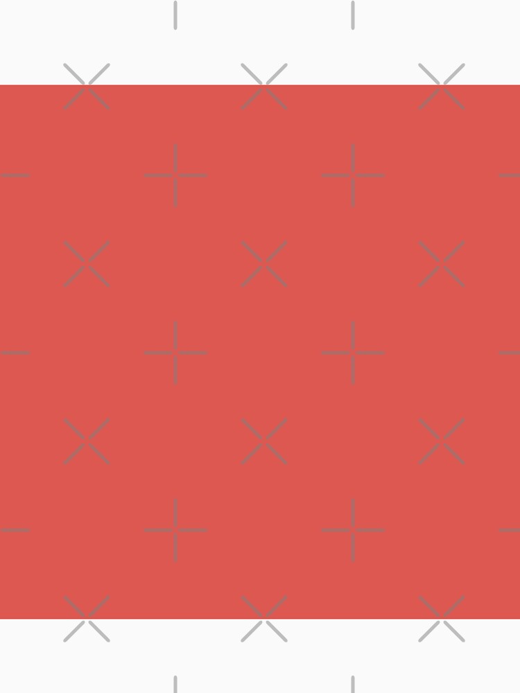 Plain Solid Color Sunset Red Orange Vivid Orange Coral Red (C10 M80 Y70) by mimihuang creations