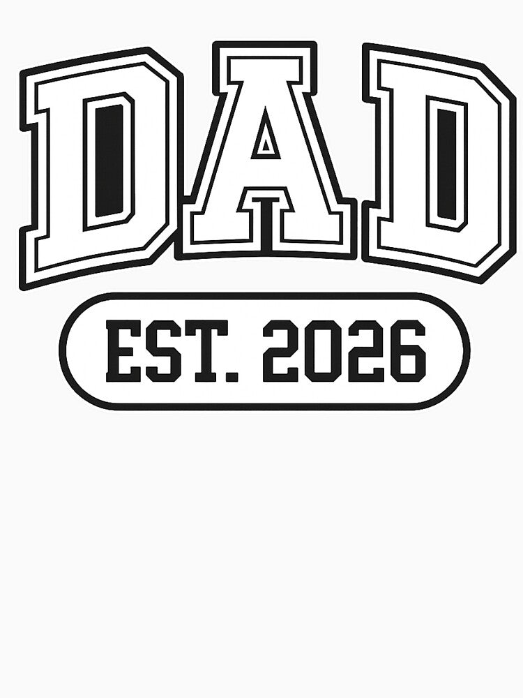 Dad Est. 2026 – New Father Varsity Style by haitrieuic96