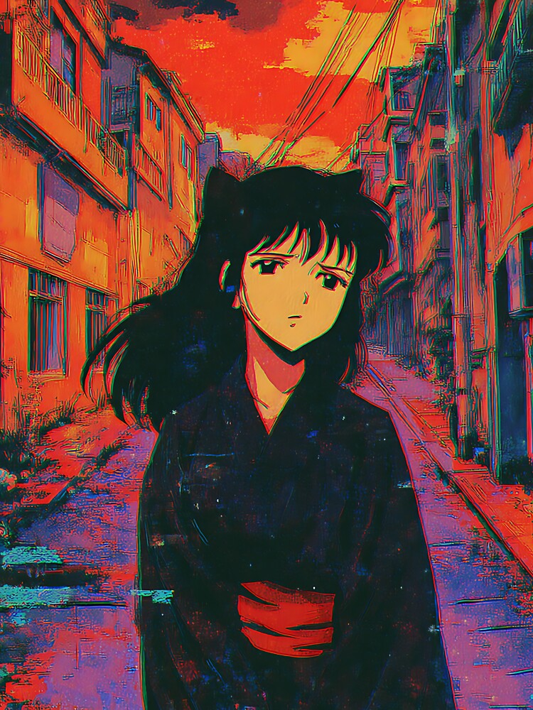 Vibrant Anime Glitch by bapupa