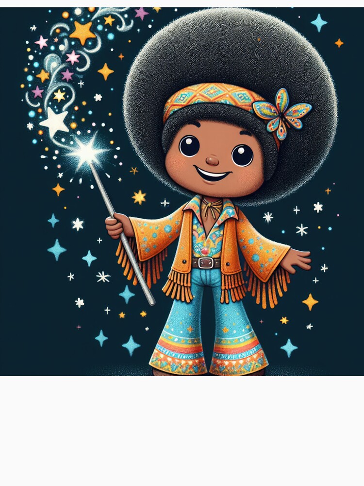 Black Hippie Magician by Art School Dropout