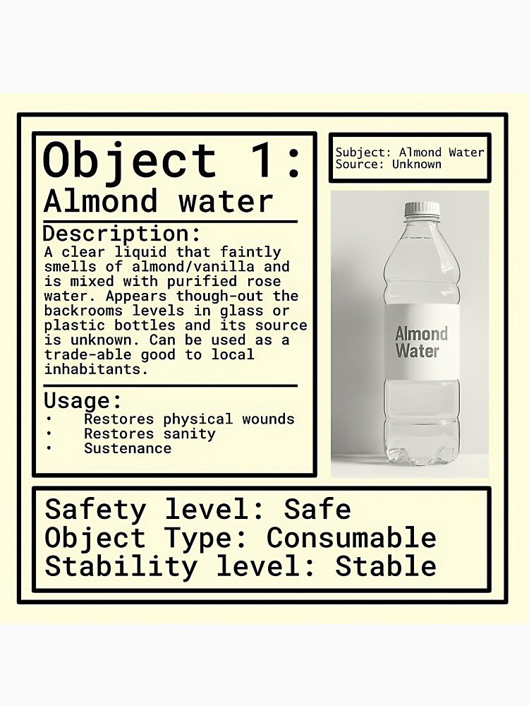 Eerie Liminal Space Survival Data Sheet by hectorcally48