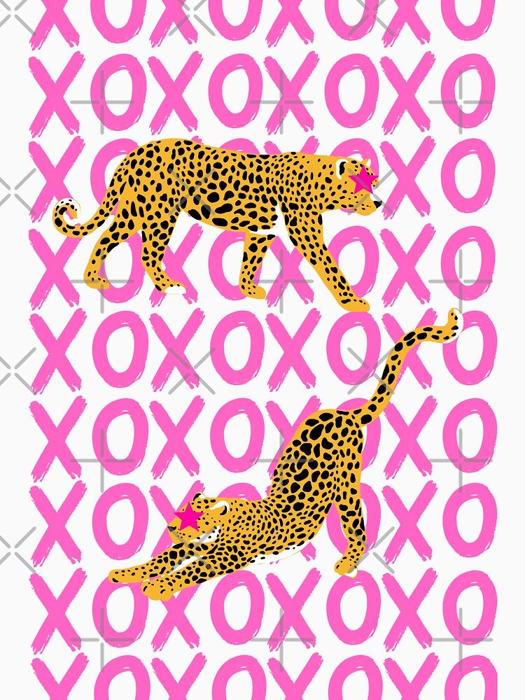 Leopard// cheetah// tiger// panther // pink xoxo star eyed by SUUSCK ★