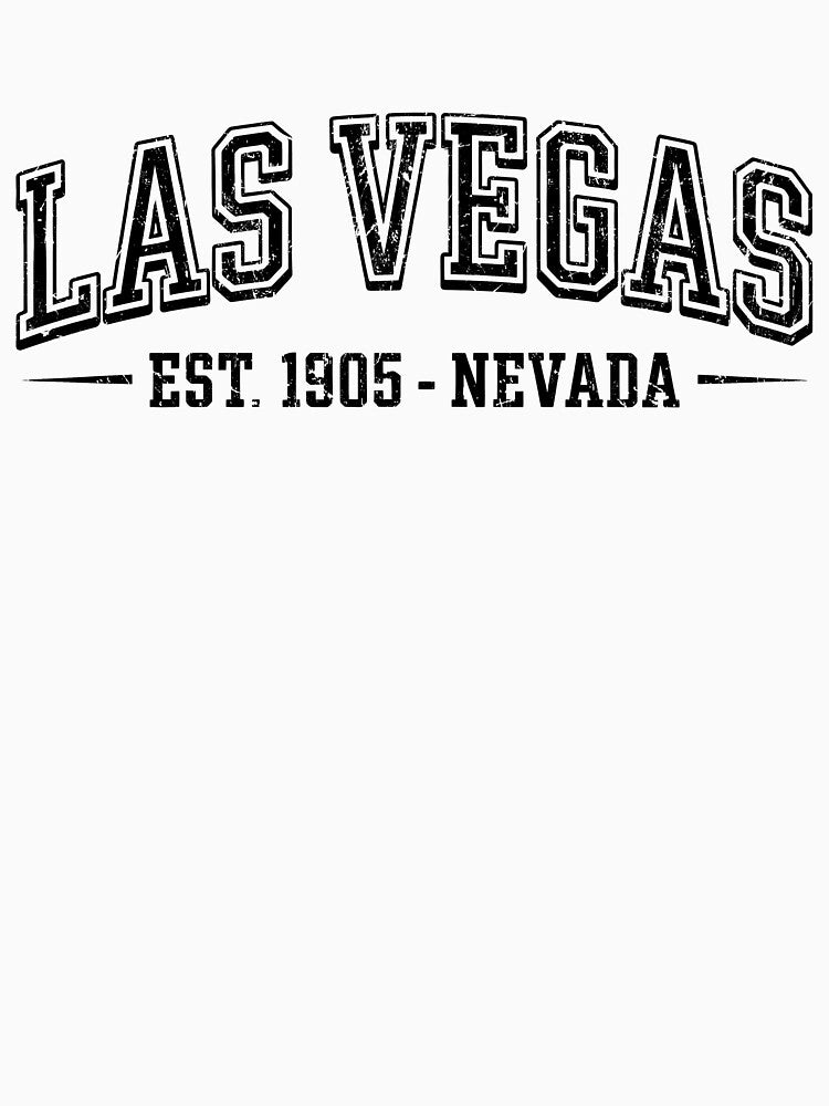 Las Vegas Nevada Vintage Retro Typography City of Lights Design 2025 by someraargelia