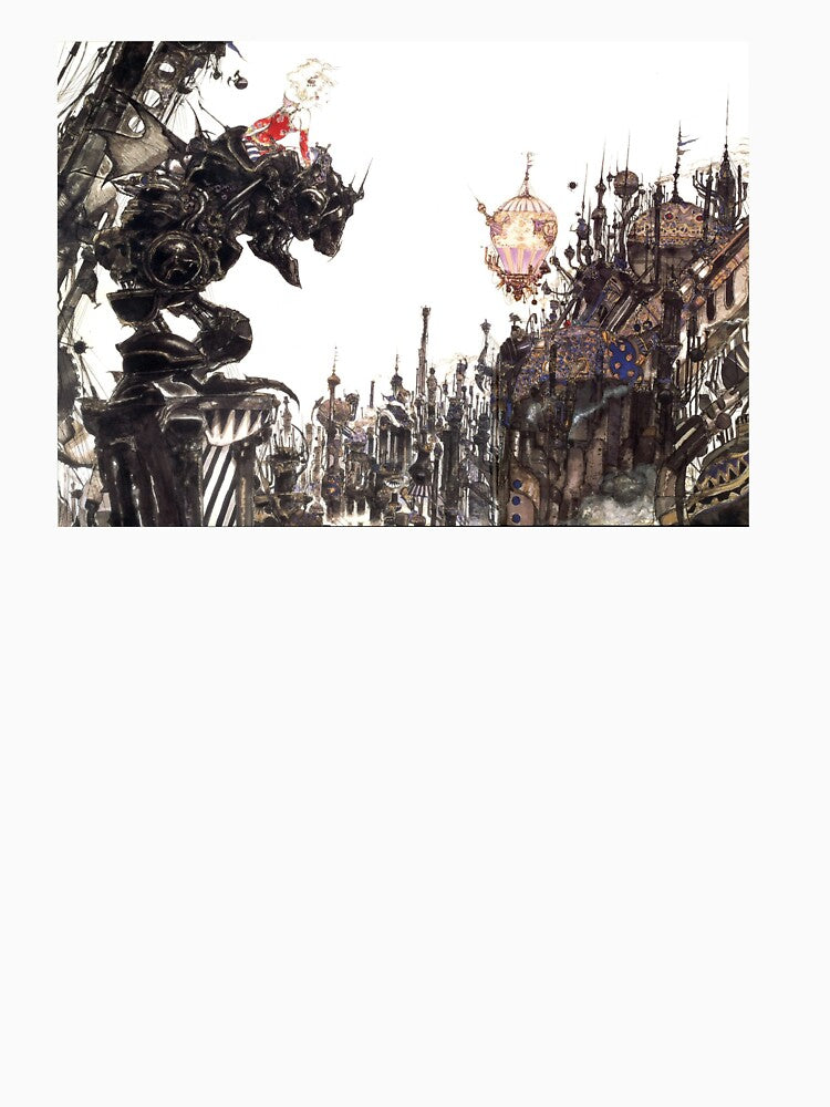 Final Fantasy VI Box Art Print by Icedcream