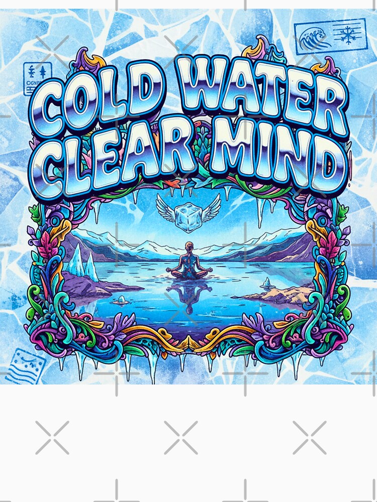 Cold Water Clear Mind - Cold Plunge & Wellness Aesthetic by FitEnvy