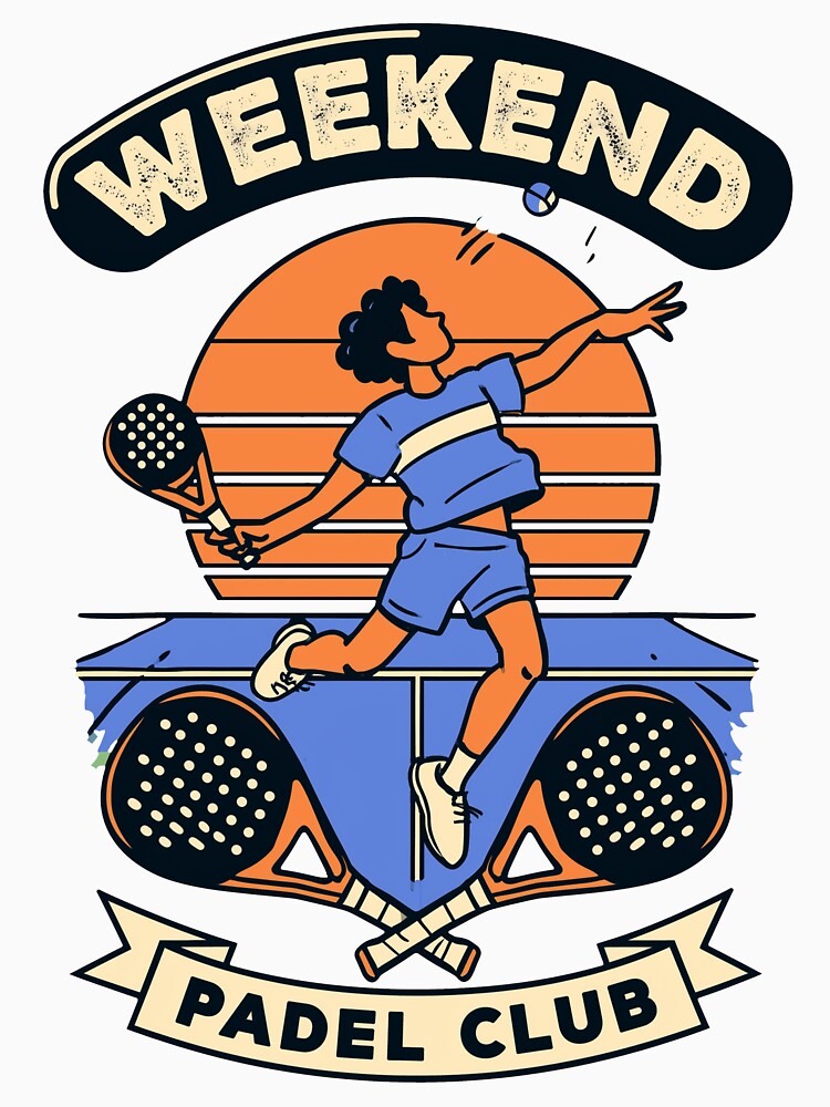 Weekend Padel Club Vintage Smash by CourtCStore