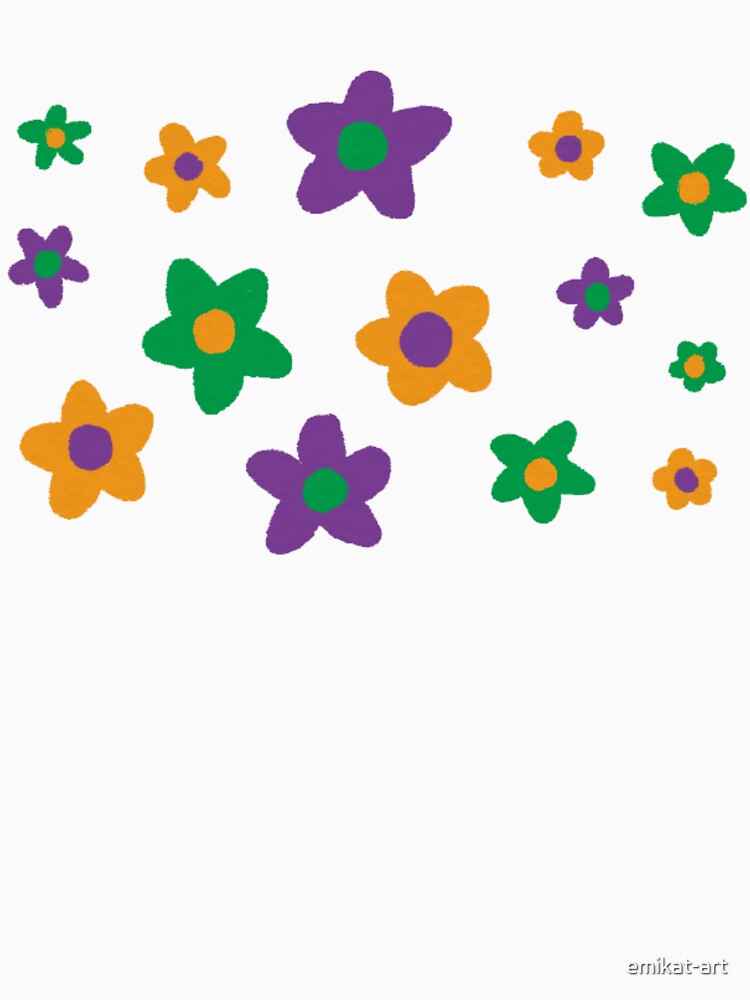 Colorful Flowers by emikat-art