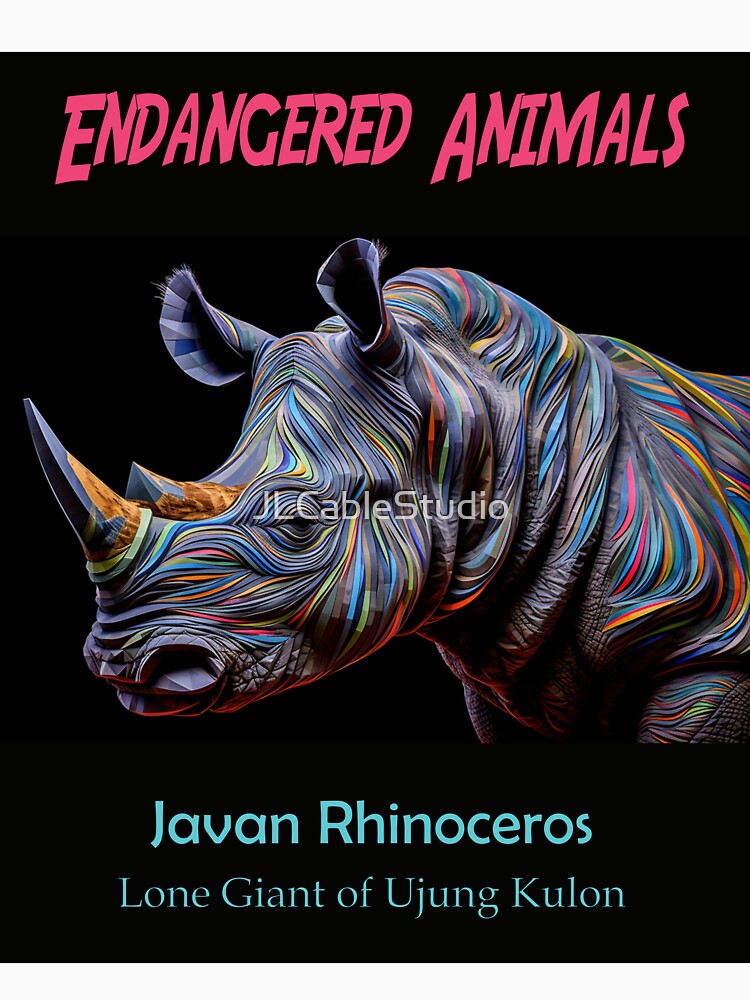 Javan Rhinoceros: Lone Giant of Ujung Kulon by JLCableStudio