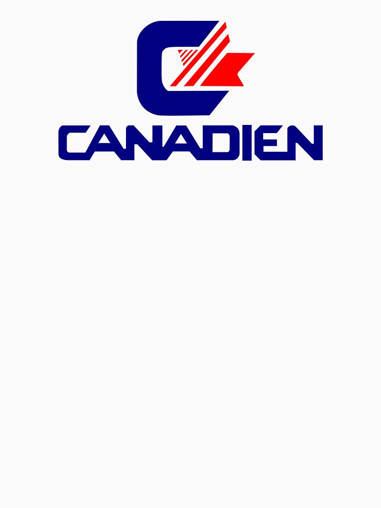 Canadien Retro Ice Hockey Logo by Retrohockeyuk