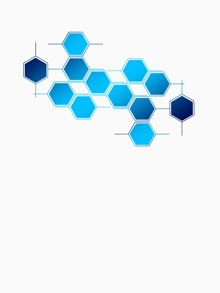 Hexagons honeycomb slim fit Essential by BillyHopkins