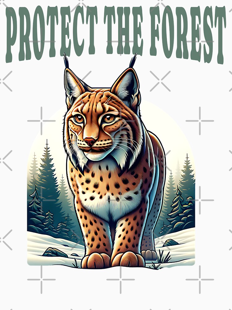 Protect the forest - cool nature conservation design by ReneMM
