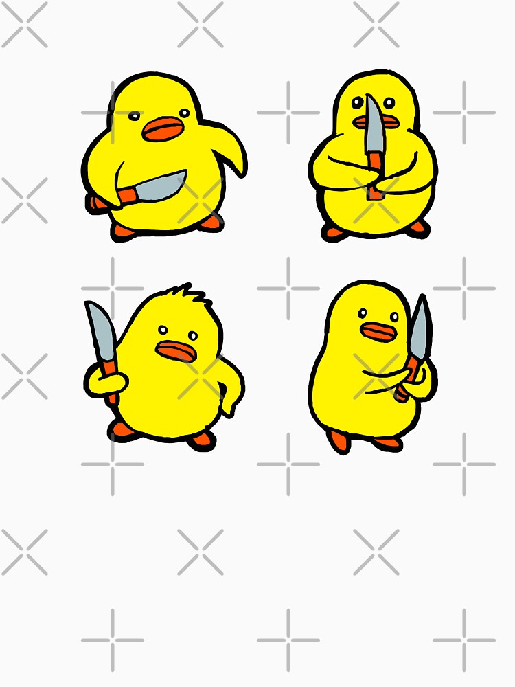 Duck with knife by DarrriaDesign