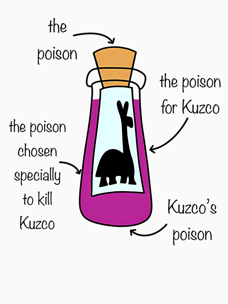 Kuzcos Poison With Quote Short Sleeve by Tavaris-Disalvo