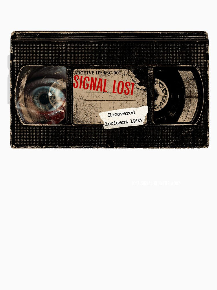 Lost Signal Club File 002 Signal Lost CRT Horror TV by Pavelus