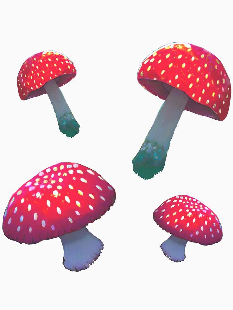 Strawberry Mushrooms by KaidasFerns