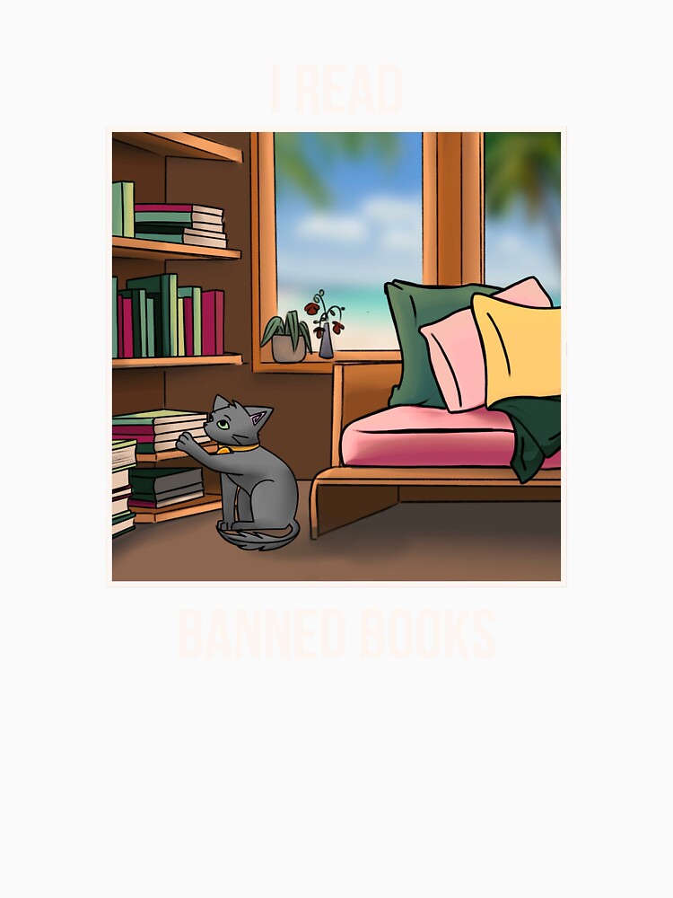 I Read Banned Books | Cozy Resistance | Light Text by StoryForge