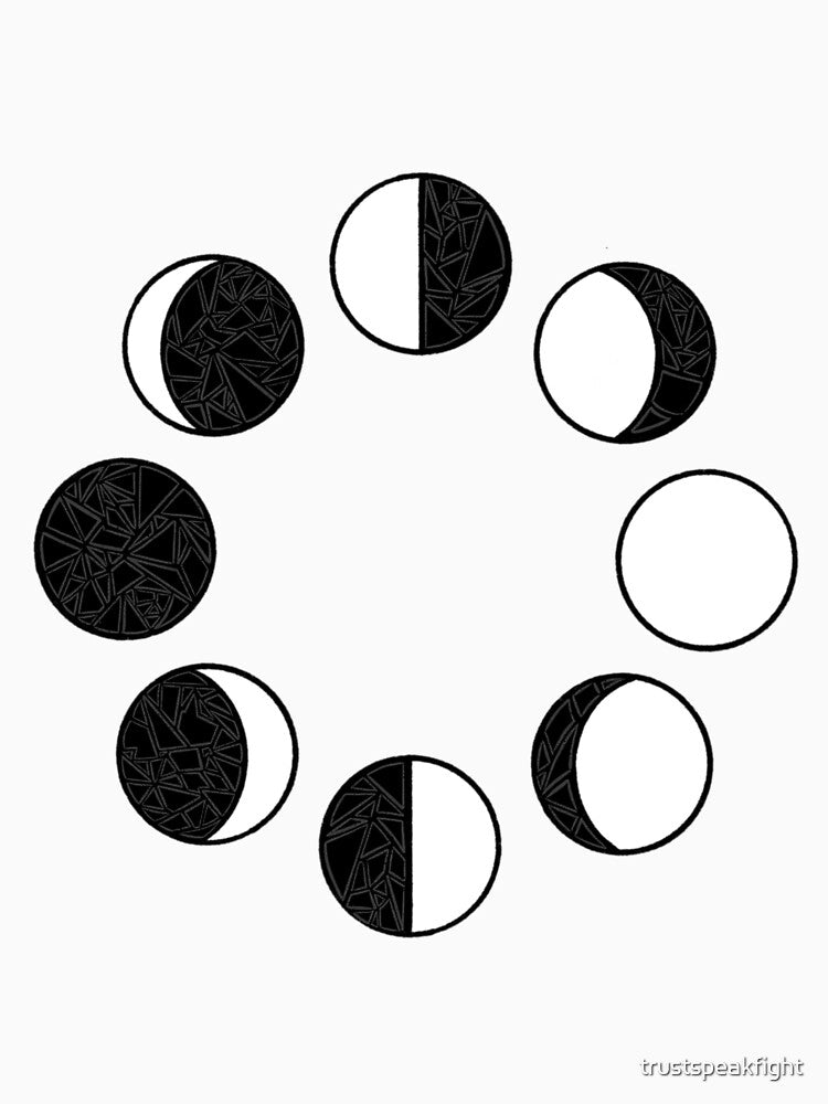 Moon Phase (transparent) by trustspeakfight