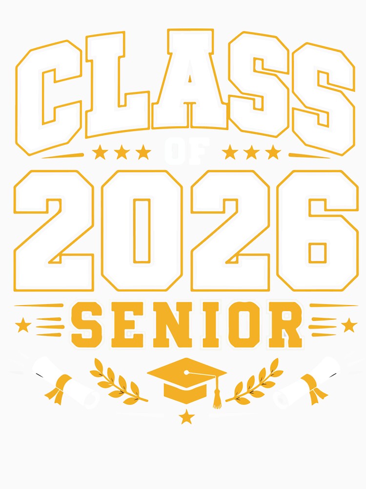 Class of 2026 Senior Graduation Proud Graduate School Memories by kiralynstration